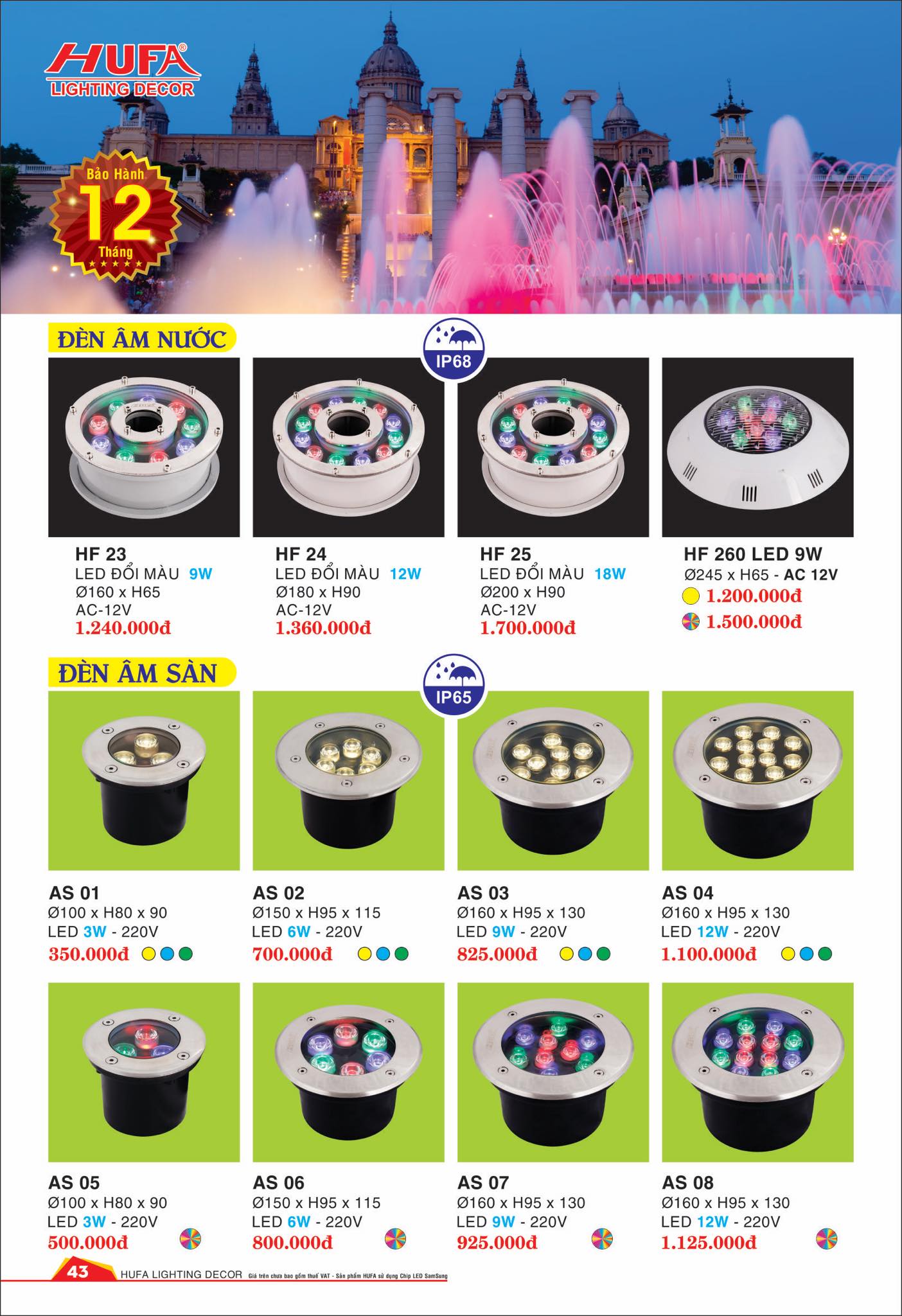 26 2 - Đèn pha dưới nước