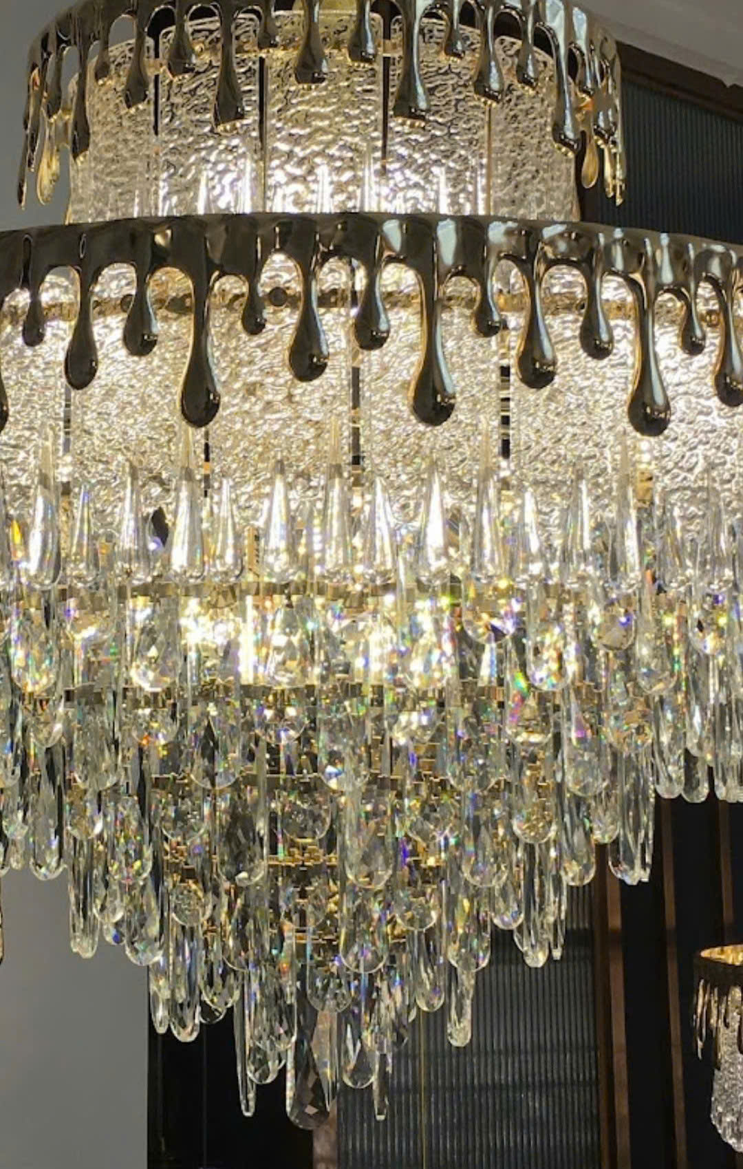 DEN CHUM PHA LE KO DANGQUANG LIGHTING 1 Copy - Tất tần tật về pha lê và ứng dụng của nó trong đèn trang trí DEN CHUM PHA LE KO DANGQUANG LIGHTING 1 Copy - Tất tần tật về pha lê và ứng dụng của nó trong đèn trang trí